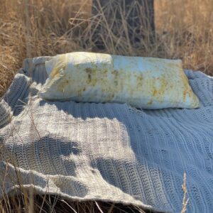 Bundle Dyed Silk Pillowcase -