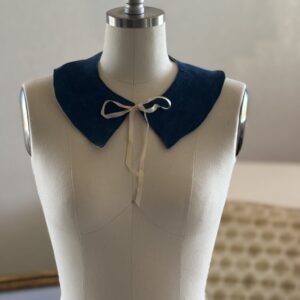 Indigo - Linen Collar
