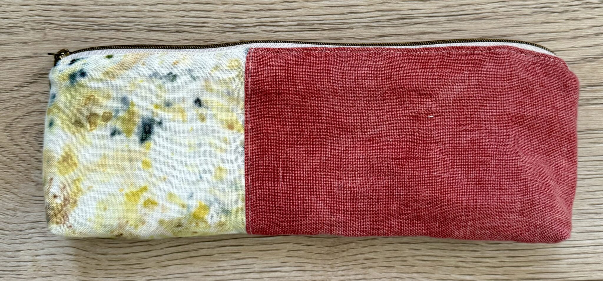 Naturally Dyed Pencil Purse - Image 7